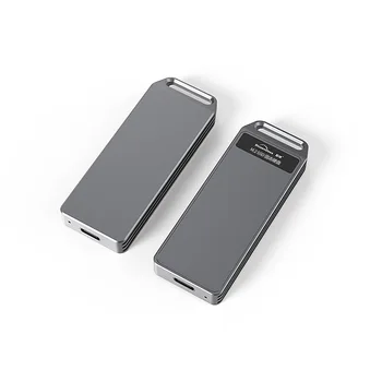 Коробка для мобильных жестких дисков UTHAI M5 M.2 NVMe/SATA к USB3.1 мини-коробка для твердотельных жестких дисков внешняя
