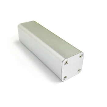 Коробка из алюминиевого сплава Экструдированный Корпус для аккумулятора Small Power Case DIY 32 * 32* 110 мм