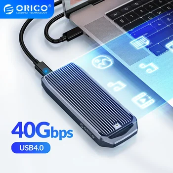 Корпус SSD ORICO LSDT USB4.0 M2 40 Гбит/с, корпус M2 NVMe, совместимый с протоколами Thunderbolt 3 4 USB 3.2 USB 3.1 3.0 Type c