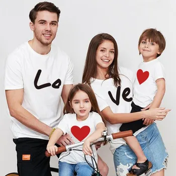 Летняя одежда для семьи 2023 года, детские комбинезоны с принтом для мальчиков и девочек, корейская модная футболка для взрослых