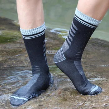 Лыжные носки средней длины Xlwsbcr, Велосипедные, походные, спортивные, болотные, дышащие теплые мужские и женские водонепроницаемые носки для улицы
