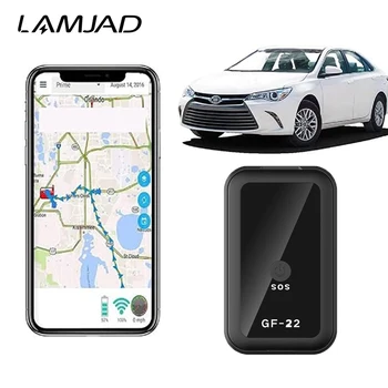 Мини-автомобильный GPS-трекер GF22, сильное магнитное точное позиционирование, устройство слежения в режиме реального времени, локатор для автомобиля, детское пожилое устройство