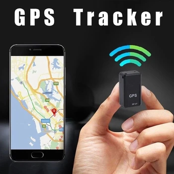 Мини Магнитный автомобильный GSM GPRS GPS Трекер, Локатор, Отслеживание в реальном времени, Портативные автомобильные GPS-трекеры GF-07