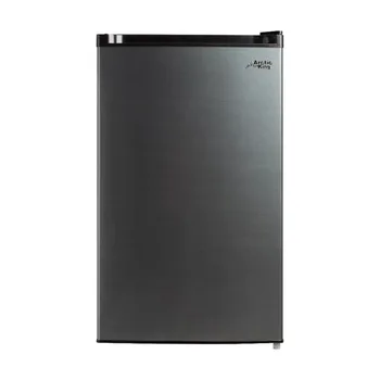 Мини-холодильник Arctic King объемом 4,4 кубических фута, однодверный, без морозильной камеры, E-Star черного цвета из нержавеющей стали, ARM44A5ASL