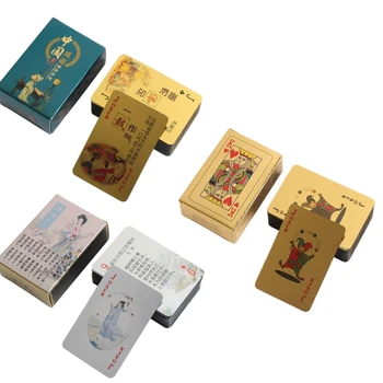 Миниатюрные карточки для домашних ЖИВОТНЫХ Мини-игральные карточки Семейные игровые инструменты для взрослых R66E