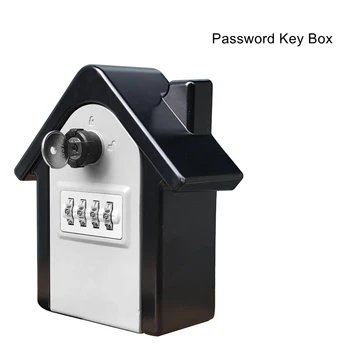 Настенный Ящик Для Хранения ключей с двойным Паролем, Который Можно Вернуть, Забыв Комбинацию паролей, Коробку с Кодом безопасности для ключей