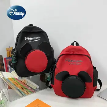 Новая детская школьная сумка с Микки Диснеем, милый детский рюкзак с рисунком, модный тренд, школьная сумка для мальчиков, уличная детская сумка