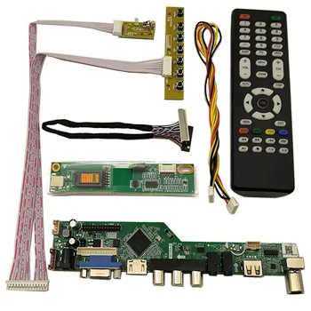 Новый комплект платы контроллера телевизора для CLAA154WA05A CLAA154WA05AN TV + HDMI + VGA + AV + USB Драйвер платы контроллера ЖК-светодиодного экрана