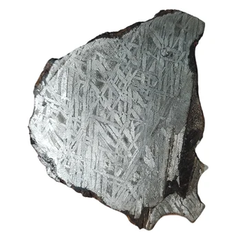 Образец Железного Метеорита Muonionalusta Кусочек Железного Метеорита Коллекция Образцов Природного Метеоритного материала