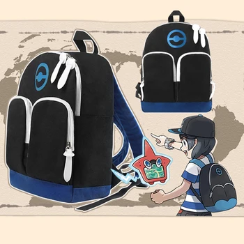 Оптовая Продажа Японская Аниме игра Monsters Master Косплей Холщовый рюкзак Подростковая сумка на плечо Студенческие Дорожные школьные сумки Сумки для ноутбуков