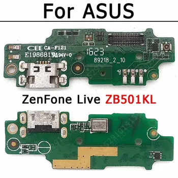 Оригинальная плата зарядки Для ASUS ZenFone Live ZB501KL Порт Зарядки Ленточная Розетка Док-станция USB-Разъем Замена Запасных Частей
