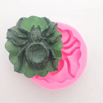 Паукообразная силиконовая форма для десерта, украшения для тортов, кухонные инструменты для выпечки