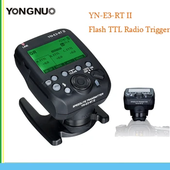 Передатчик Speedlite со вспышкой YONGNUO YN-E3-RT II TTL с радиовыключателем как ST-E3-RT для Canon 600EX-RT Передатчик YONGNUO YN600EX-RT