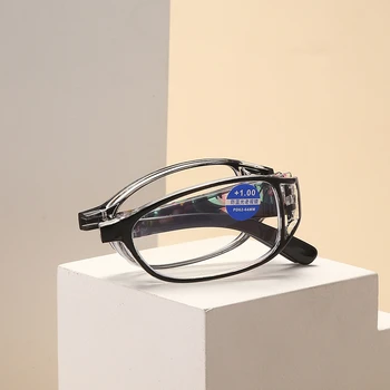 Печатные Складные Очки для чтения с защитой от blu-ray, Женские цветные ПК, полнокадровые портативные очки среднего и пожилого возраста