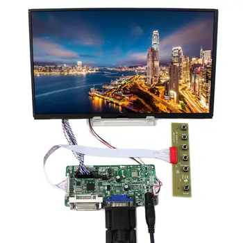 Плата контроллера DVI VGA LCD с 10,1-дюймовой IPS-ЖК-панелью 1366x768 B101XAN01 B101XAN01