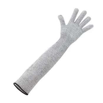 Полезный Полиэтиленовый Эластичный Защитный чехол для рук 5-го уровня Перчатки для Рабочих с Устойчивыми к Порезам рукавами Перчатки С Устойчивым К порезам рукавом для рук