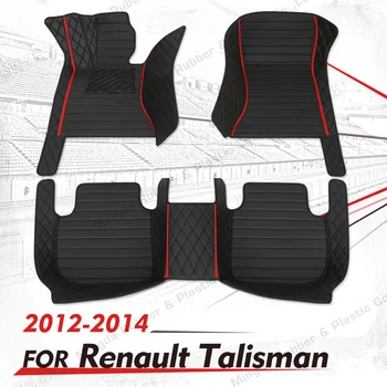 Пользовательские автомобильные коврики для Renault Talisman 2012 2013 2014 автоматические накладки для ног автомобильный ковер