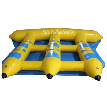 Популярная высококачественная лодка-банан fly fish для водных видов спорта надувная для продажи