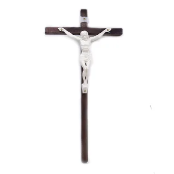 Последние Христианские Домашние Молитвы Деревянное Распятие Иисуса Настенное Украшение Подвесной Крест