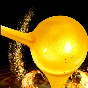 Производители Прямых Поставок Супер Яркая Краска Из золотой Фольги Краска для горячего Тиснения Масляная Вспышка Золотая Краска Золотая Краска WaterPaintMetalPaint