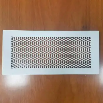 Прямоугольная сетка для регистрации пола Многоразового использования, вентиляционная крышка для пола высокой прочности, быстрая установка, экран для регистрации пола для дома