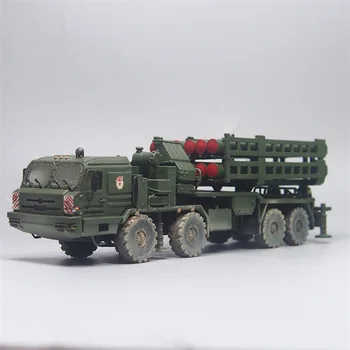 Ракета противовоздушной обороны S350 Warrior в масштабе 1: 72, Готовая Модель Военизированной боевой машины, несущая ракету, Коллекционирующая игрушки, подарки