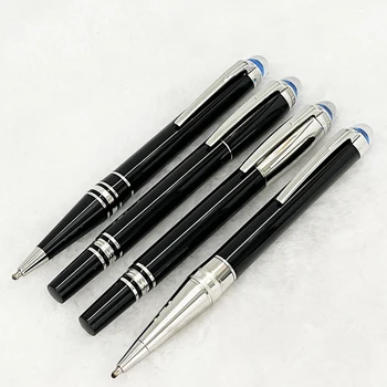 Роскошная Шариковая ручка-Роллер MB Blue Crystal Barrel Канцелярские Принадлежности Серийный номер