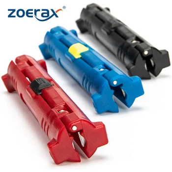 Ручка для зачистки электрических проводов ZoeRax сетевые кабельные Инструменты Резак для Проводов Роторный Станок Для зачистки коаксиальных проводов Плоскогубцы