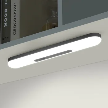 Светодиодная подсветка под шкаф, последняя версия 2022, перезаряжаемый беспроводной датчик движения, светильник для шкафа, ультратонкое освещение без бликов