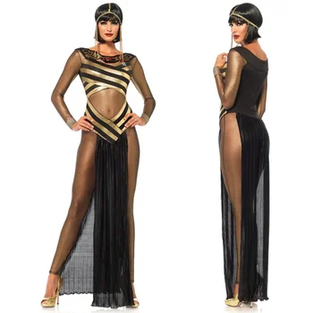 Сексуальное платье Клеопатры, эротический костюм греческой богини, египетской королевы, женская клубная одежда в экзотической тематике, маскарадный костюм