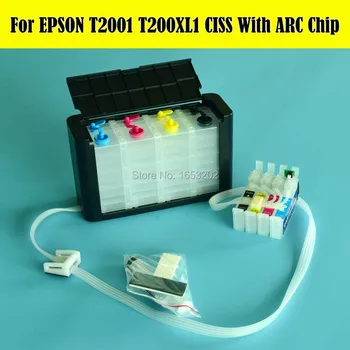 Система СНПЧ America T200XL T200XL1-T200XL4 для принтера Epson WF2540/2530/2520 XP-400 XP-300 XP-310 XP-410 XP-200