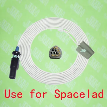 Совместим с пульсоксиметрическим монитором Spacelab, педиатрическим силиконовым мягким наконечником spo2 sensor.7pin, 3м.