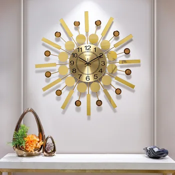 Современные минималистичные кварцевые часы для спальни, скандинавский бог солнца, декоративные часы, настенные часы, креативные часы для гостиной