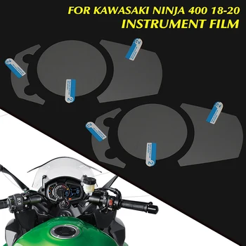 Спидометр мотоцикла, защитная пленка из ТПУ от царапин, приборная панель, экран, инструмент, пригодный для Kawasaki Ninja 250 400 650 1000 2017-2020