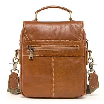 Сумки-Мессенджеры из 100% натуральной кожи, мужская Высококачественная сумка Bolsas, мужская дорожная сумка через плечо для Ipad Mini