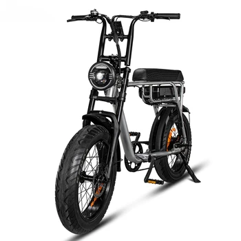 США ЕС Великобритания CA склад Дешевый Рождественский подарок E-bike 750w1000w Гидравлический тормоз 20-дюймовая толстая шина электрический городской велосипед для продажи