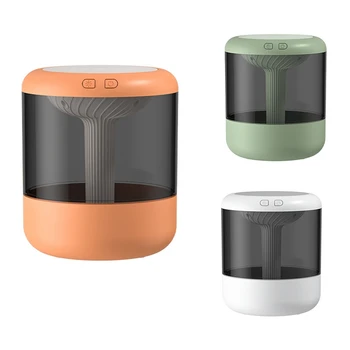 Увлажнитель воздуха большой емкости 1.2L, Мини Портативный диффузор эфирного масла, USB-туманообразователь для спальни дома