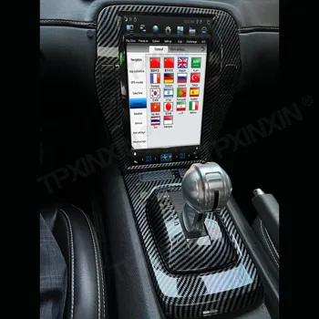 Углеродное волокно 64G Для Chevrolet Camaro 2010-2015 Автомобильный Мультимедийный Android-плеер Радио Аксессуары Carplay GPS Карта Навигация DSP