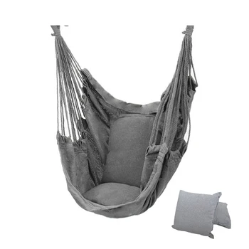Уличные качели-гамак, короткие прочные подвесные качели, портативный холст для путешествий, кемпинг, подвесное кресло без подушек