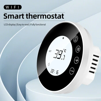 Умный термостат Tuya WiFi регулятор температуры пульт дистанционного управления Электрический теплый пол для Alexa Google Home
