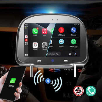 Универсальный автомобильный развлекательный HD Смарт-экран CarPlay для мобильного телефона, литой экран, Беспроводной CarPlay, Беспроводной Android Auto