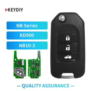 Универсальный многофункциональный пульт KD NB10-3 с 3 кнопками Серии NB Пульт дистанционного управления Smart Car Key Control Автоматические ключи