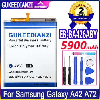 Фирменный Аккумулятор для телефона EB-BA426ABY Для Samsung Galaxy A42 A72 A32 A426, Сменный Аккумулятор Большой Емкости, 5900 мАч, Литий-полимерный Bateria