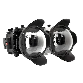 Чехол для камеры для подводного плавания Seafrogs для Sony A9 Оборудование для подводной съемки Водонепроницаемый Корпус камеры