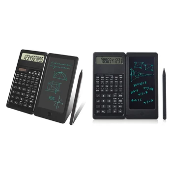 Школьный офис Складной калькулятор ABS портативный планшет для письма Функция Расчетного инструмента Солнечная энергия/питание от аккумулятора
