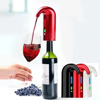 Электрический винный графин в европейском стиле, бытовой USB-аккумулятор, интеллектуальный кислородный разветвитель высокого давления, запускающийся одной кнопкой