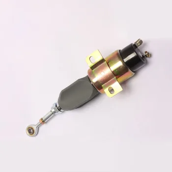 Электромагнитный клапан отключения подачи топлива и воспламенения 12V 24V для экскаватора Komatsu PC60/120/200/- 7 B4002-115030